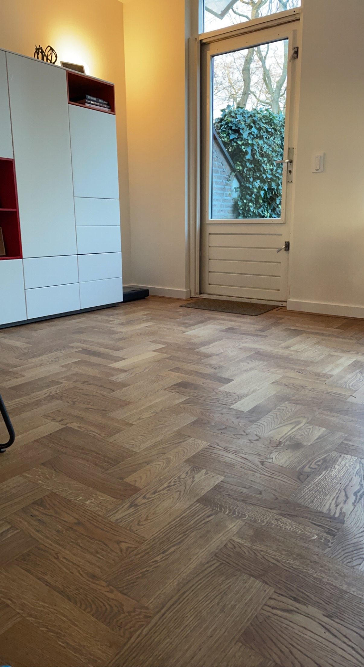 Houten vloer project